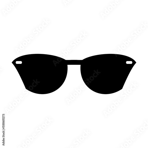 Sunglasses vector icon. Goggles illustration sign. Sunshades symbol. glasses logo.