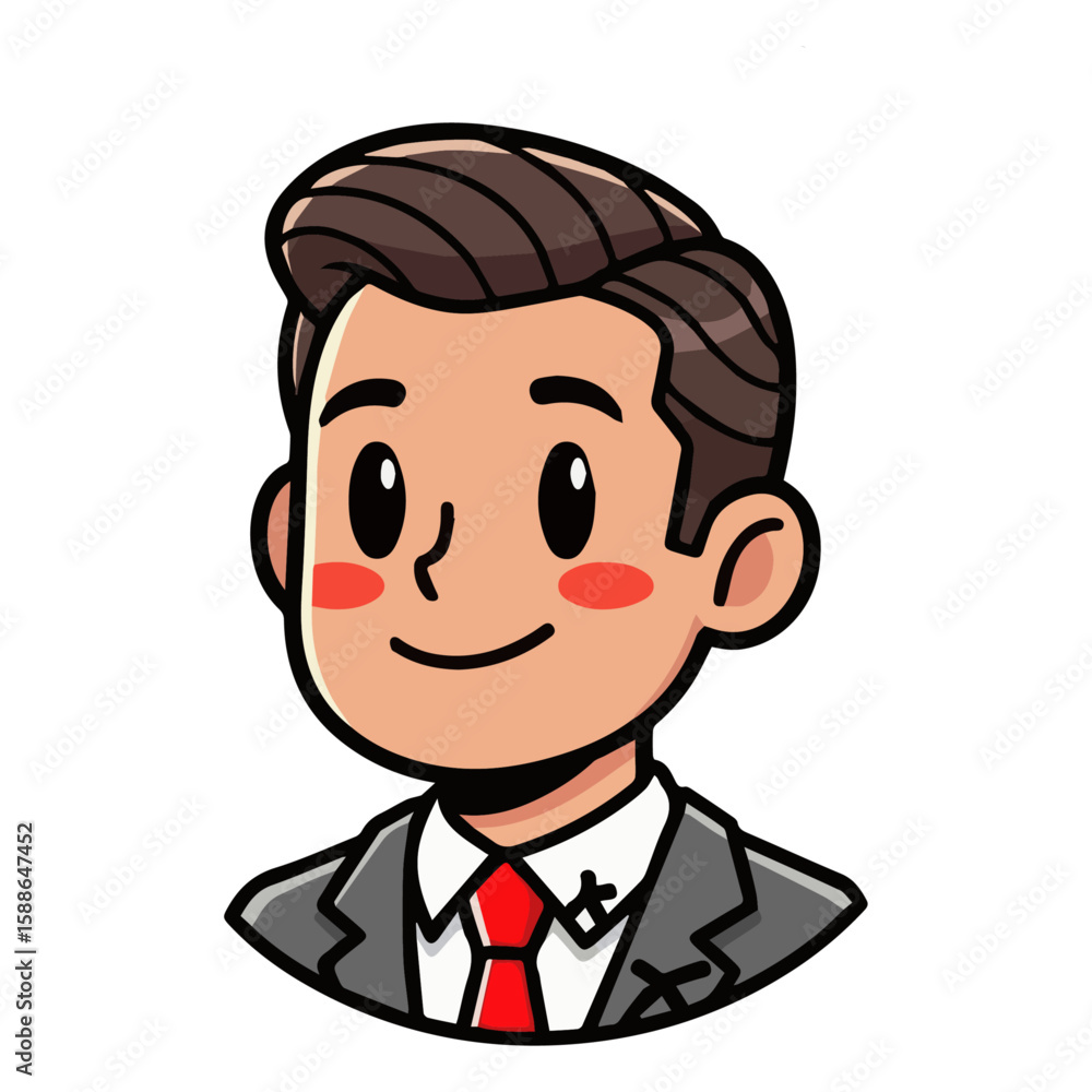 Business Man Mascot Character Business Man Mascot Character