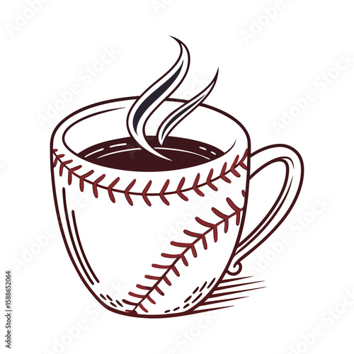 Baseball cup of tea
