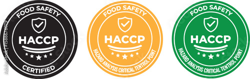 H A C P certified food safety emblems HACCP hazard analysis, haccp, food safety, certified, hazard analysis, critical control point, emblem, badge, seal, quality, assurance, compliance, regulation, st