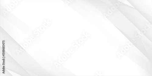 Abstract geometric white and gray Background. with space for concept design Technology and modern.eps10