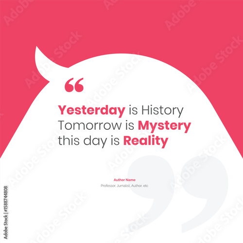 Bubble testimonial banner, quote, infographic. Social media post template designs for quotes. Empty speech bubbles, quote bubbles and text box