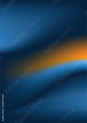 abstract blue background with waves