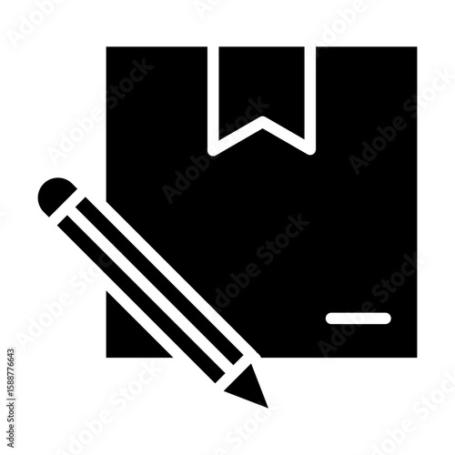 Product Design Icon Vector Illustration Glyph Version