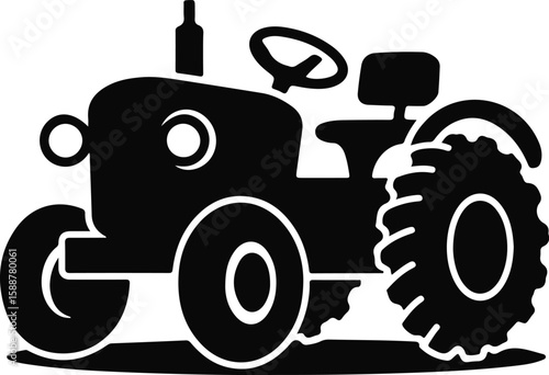 tractor with a tractor