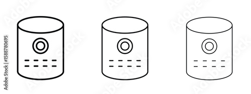 Air purifier icon thin line symbol on white background, editable stroke vector illustration