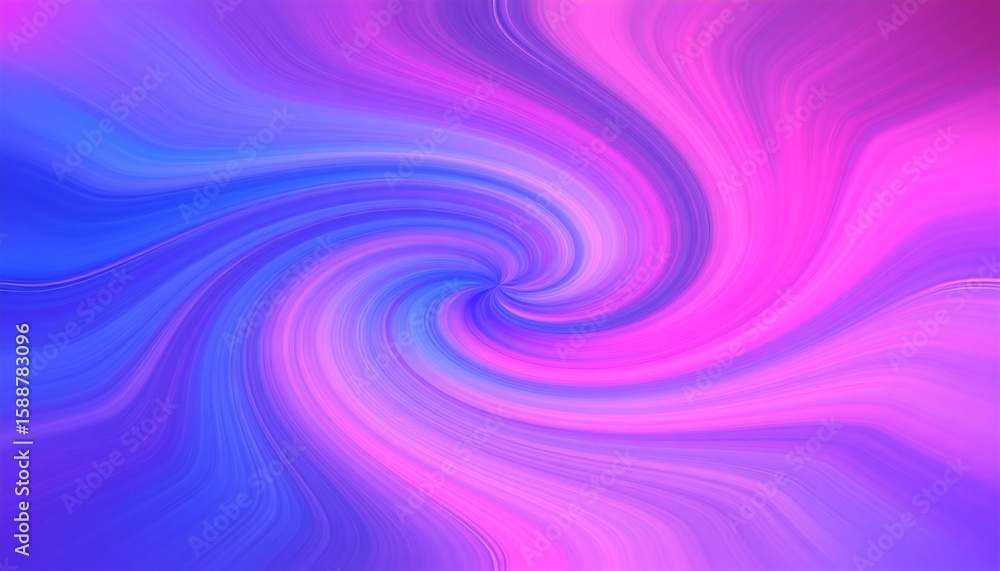 Fototapeta premium Swirling Pink Blue Abstract Art.
