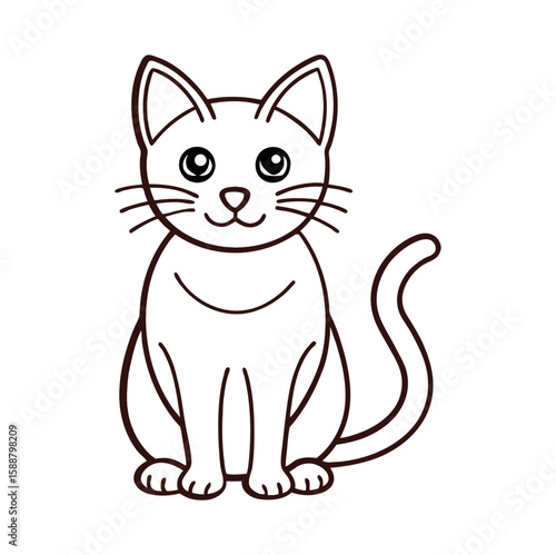 cat art line