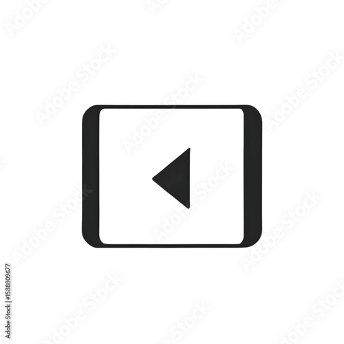 Video Screen Icon with a Play or Rewind Button, Simple Media Symbol, AI Generated Free Download Video Screen Icon with a Play or Rewind Button, Simple Media Symbol, AI Generated - GFXLoad