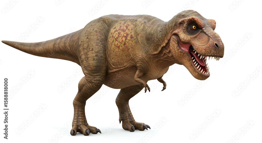 Fototapeta premium Tyrannosaurus rex dinosaur illustration