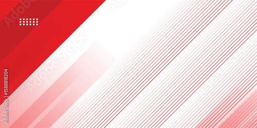 Red abstract background with white color. Red abstract background with square shape. Simple and Modern Red Grey Abstract Background Presentation Design for Corporate Business and Institutions.