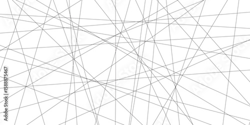 3040abstract black lines with white background.Creative and geometric shape with white luxury pattern and paper texture design in illustration with white line background.	
