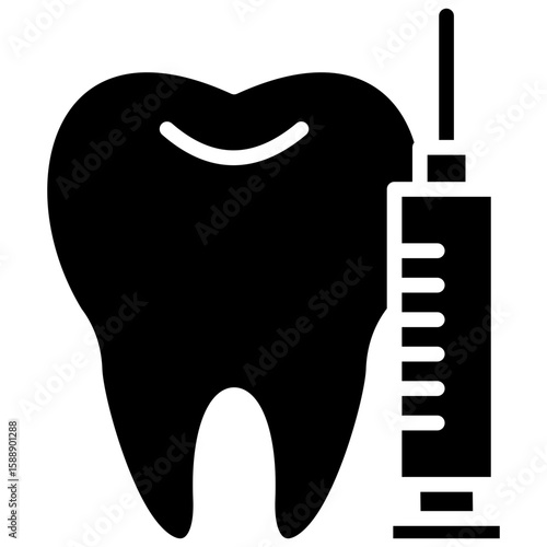 sedation dentistry  glyph icon