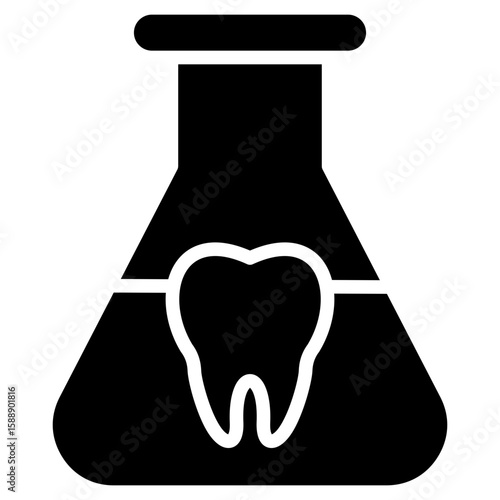 dental lab services glyph icon