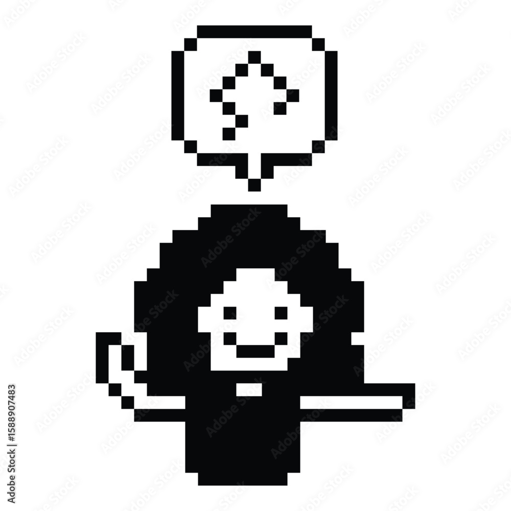 Obraz premium Cartoon pixel character cute woman exercises training dance lifestyle music decoration life style 8 bit female girl dance with music game 8bit fitness isolated PNG vector.
