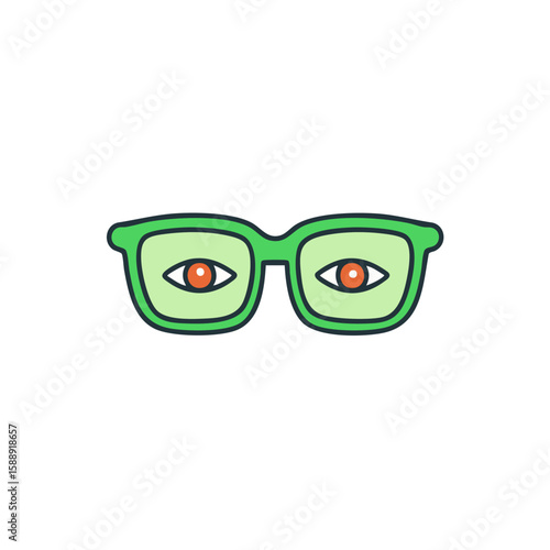 Eye exam glasses vision correction, optometry, eye health