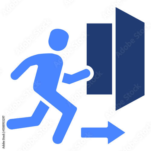 Emergency Evacuation Icon