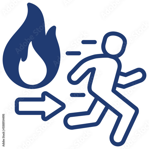 Fire Escape Icon
