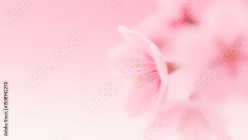 Cherry blossom close - up, showcasing natural beauty.