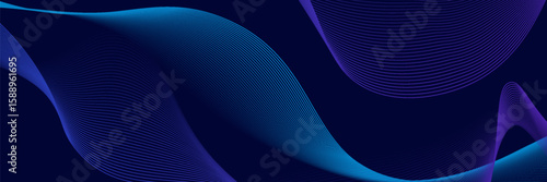 Abstract background design with blue and pink or purple diagonal line pattern. Horizontal vector format for digital luxury business banners, contemporary covers, premium luxury and elegance.