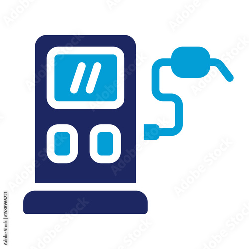 Fuel Station duotone