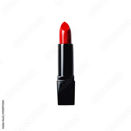a red lipstick on a white surface