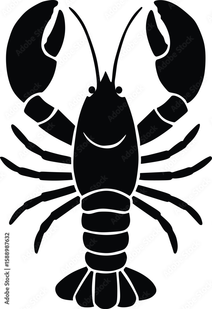 Obraz premium lobster vector illustration
