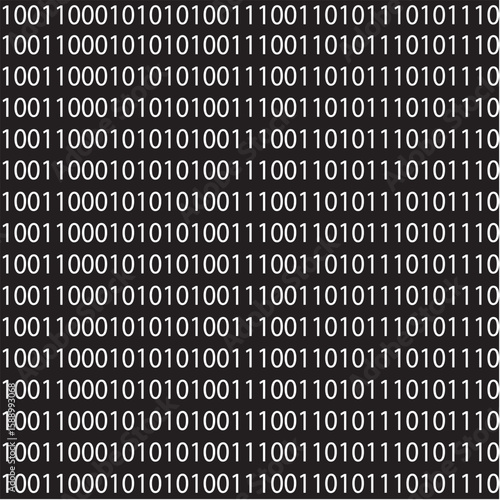 binary code background, binary digital code, binary 0 and 1, binary numbers