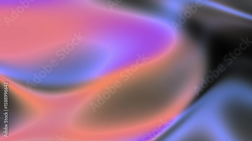 Wallpaper Mural Glowing gradient waves for a modern design with blurred motion. Dynamic holographic swirls. Torontodigital.ca