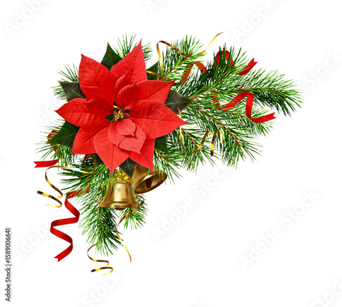 Christmas tree branches, be...