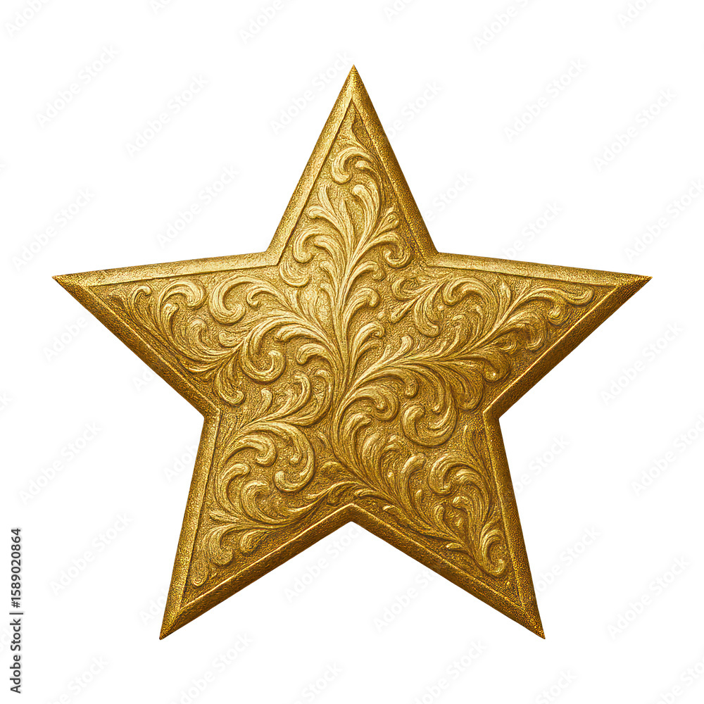 PNG Elegant golden star illustration PNG Elegant golden star illustration