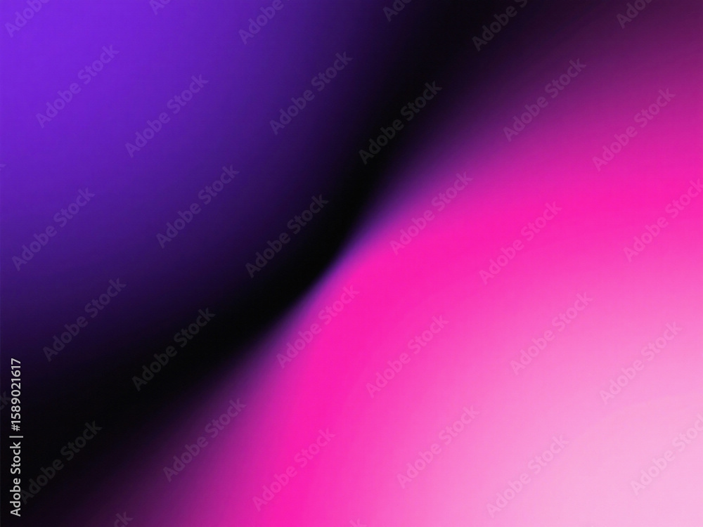Fototapeta premium Abstract gradient background with a blend of purple pink and black creating a smooth color transition
