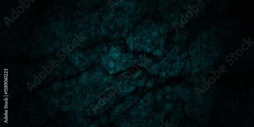 Abstract dark green grunge crack old stone concrete dirty wall background texture. black marble texture. blue paper texture. blue cardboard texture. slate stone wall texture.