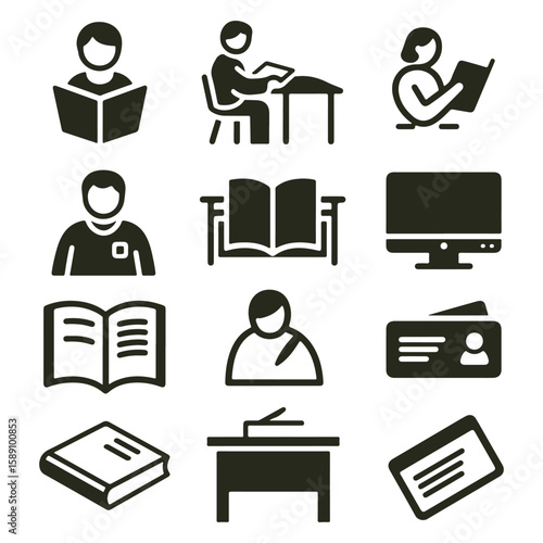 Learning and Education Icons