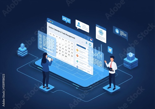 Online Calendar and Task Management System with Data Analytics