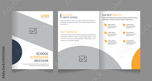 Study ‍admission abroad brochure design banner design. higher education social media post banner design set. school admission promotion banner. school admission template for social media ad.