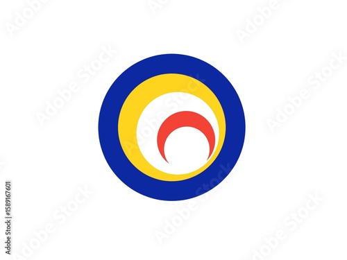 Free Download Graphic design with circle patterns  - GFXLoad