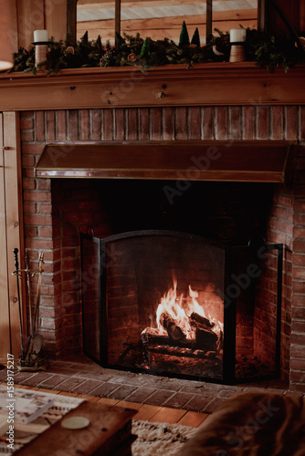 Cozy Fireplace