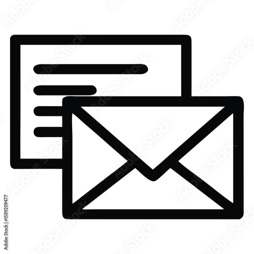Email marketing campaign communication newsletter subscribe contact us promotion inbox message service