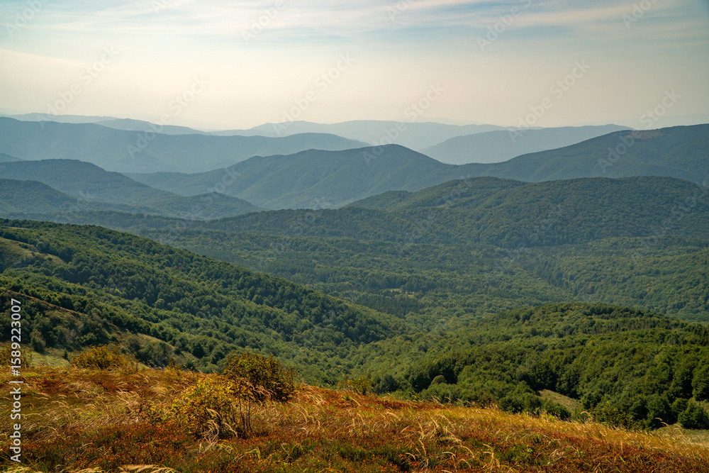 Fototapeta premium The Bieszczady Mountains, Carpathians, Poland.
