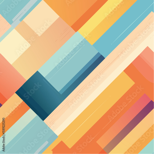 modern art vector geometric seamless pattern with diagonal fading lines