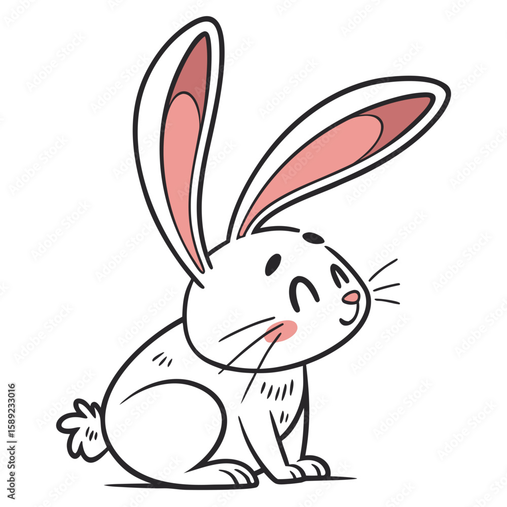 Obraz premium rabbit with a carrot