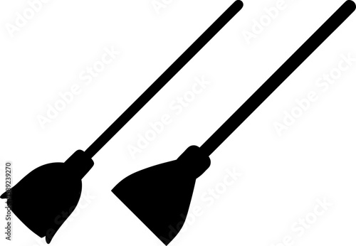 Broomstick vector art, broomstick art, broomstick vector art design, Vector of modern broomstick art, broomstick isolated