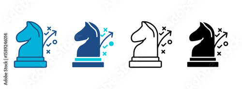 Creativity Icon Set With Multiple Styles. Vector Illustration