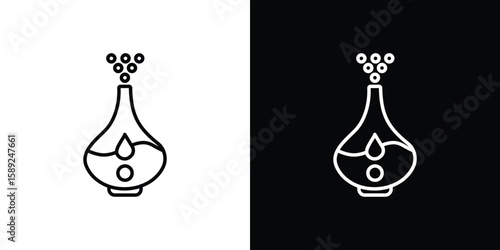 Humidifier icon website stock illustration. stroke symbols