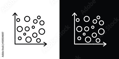 Heat Map icon website stock illustration. stroke symbols