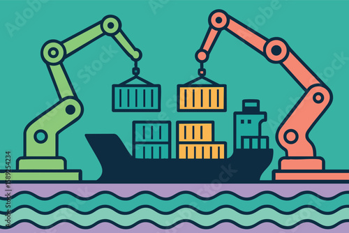 Autonomous Shipping Port