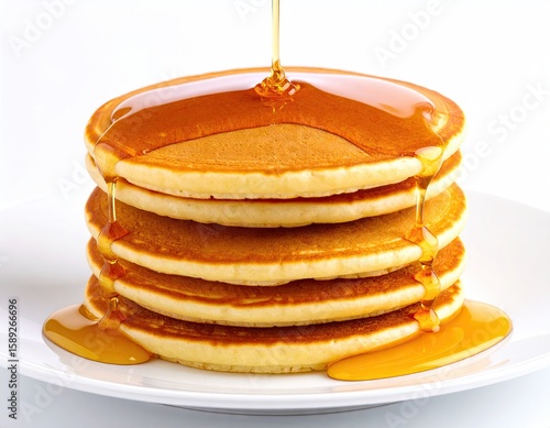 Wallpaper Mural Stack of pancakes drizzled with syrup (2) Torontodigital.ca