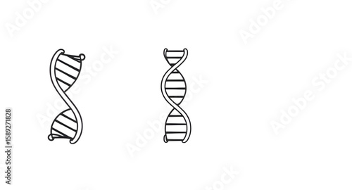 vector illustration of dna