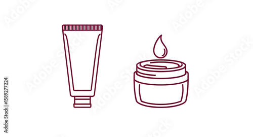 cosmetic skincare icon, beauty moisturizer icon, cosmetic bottle icon, spa cosmetic icon, health and beauty icon, skincare lotion icon, daily cream icon, night cream icon, day cream icon, beauty care 